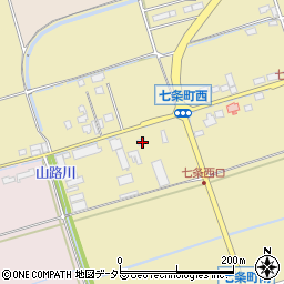 滋賀県長浜市七条町1153-1周辺の地図
