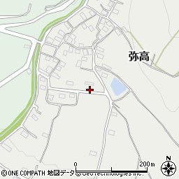 滋賀県米原市弥高416周辺の地図