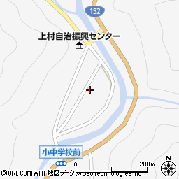 長野県飯田市上村672周辺の地図