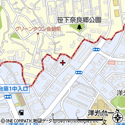 神奈川県横浜市磯子区洋光台1丁目31-4周辺の地図