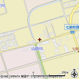 滋賀県長浜市七条町1217周辺の地図