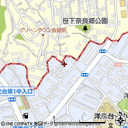神奈川県横浜市磯子区洋光台1丁目31-28周辺の地図