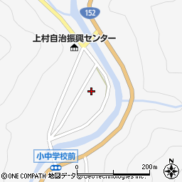 長野県飯田市上村665周辺の地図