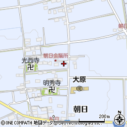 滋賀県米原市朝日620-9周辺の地図