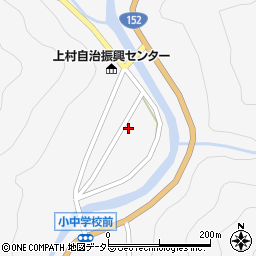 長野県飯田市上村670周辺の地図