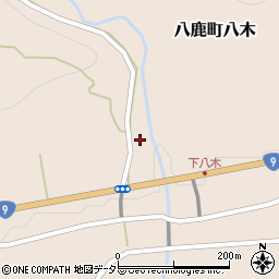 兵庫県養父市八鹿町八木1132周辺の地図