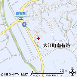京都府福知山市大江町南有路1607周辺の地図