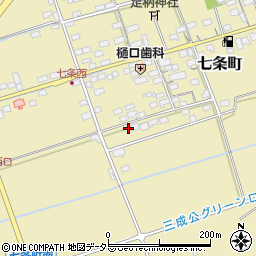 滋賀県長浜市七条町836-3周辺の地図