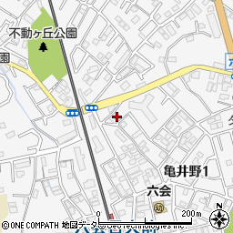 日本基督教団藤沢北教会周辺の地図