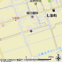 滋賀県長浜市七条町838周辺の地図