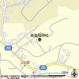 楽楽福神社周辺の地図