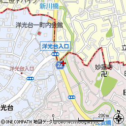 神奈川県横浜市磯子区洋光台1丁目14-1周辺の地図