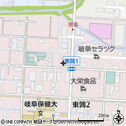 株式会社大合商会　岐阜営業所周辺の地図