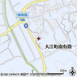 京都府福知山市大江町南有路1608周辺の地図