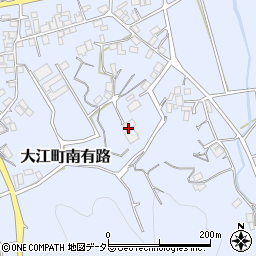 京都府福知山市大江町南有路363周辺の地図