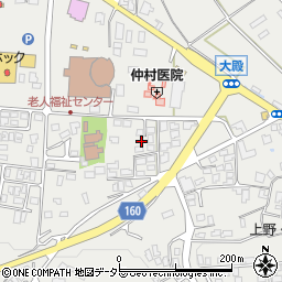 鳥取県西伯郡伯耆町大殿1076-10周辺の地図