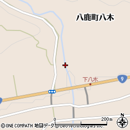兵庫県養父市八鹿町八木999周辺の地図