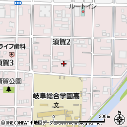岐阜ドローイング株式会社周辺の地図