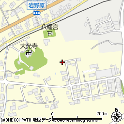 島根県出雲市斐川町上直江2411周辺の地図