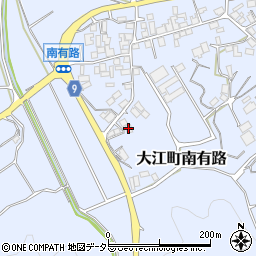 京都府福知山市大江町南有路1603周辺の地図