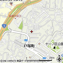 神奈川県横浜市戸塚区戸塚町2054-1周辺の地図