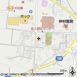 鳥取県西伯郡伯耆町大殿1034-1周辺の地図