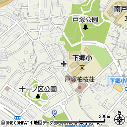 神奈川県横浜市戸塚区戸塚町2342-38周辺の地図
