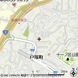 東芝戸塚台コーポＡ棟周辺の地図