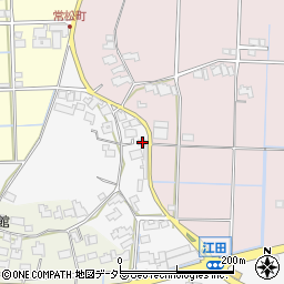 島根県出雲市江田町114周辺の地図