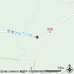 兵庫県養父市別宮393周辺の地図