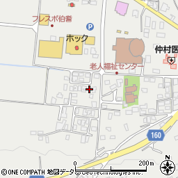 鳥取県西伯郡伯耆町大殿1027-5周辺の地図