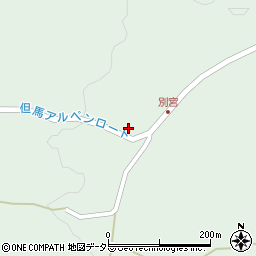 兵庫県養父市別宮394周辺の地図