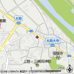 鳥取県西伯郡伯耆町大殿1116周辺の地図