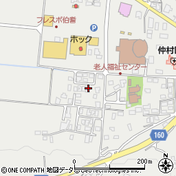 鳥取県西伯郡伯耆町大殿1027-4周辺の地図