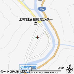 長野県飯田市上村664周辺の地図