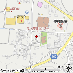 鳥取県西伯郡伯耆町大殿1034-6周辺の地図