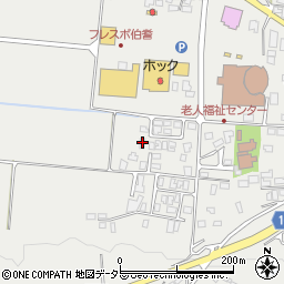 鳥取県西伯郡伯耆町大殿1025周辺の地図
