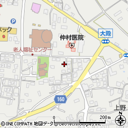 鳥取県西伯郡伯耆町大殿1076-17周辺の地図