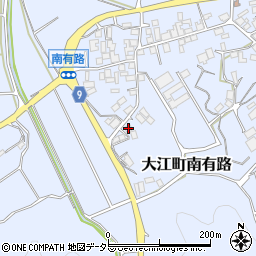 京都府福知山市大江町南有路1602周辺の地図