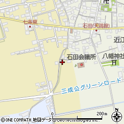 滋賀県長浜市七条町123周辺の地図