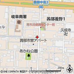 コーヒーロースト 岐阜店周辺の地図
