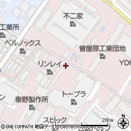 神奈川県秦野市曽屋217周辺の地図