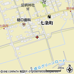 滋賀県長浜市七条町662周辺の地図