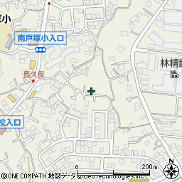 神奈川県横浜市戸塚区戸塚町2820-30周辺の地図