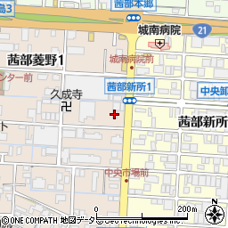 屋根工事五月屋周辺の地図