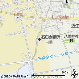 滋賀県長浜市七条町116周辺の地図