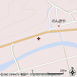 兵庫県養父市大谷654周辺の地図