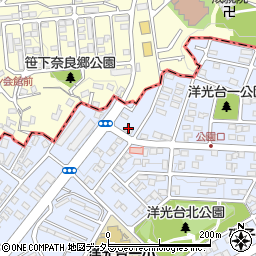 神奈川県横浜市磯子区洋光台1丁目29-13周辺の地図