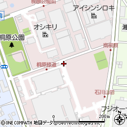 神奈川県藤沢市桐原町周辺の地図