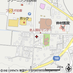 鳥取県西伯郡伯耆町大殿1029-3周辺の地図